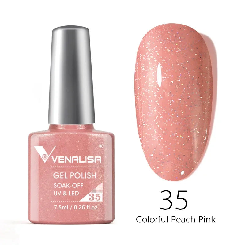 Full Coverage Gel Nail Polish – Semi-Permanent UV LED Gel for Salon & Home Use