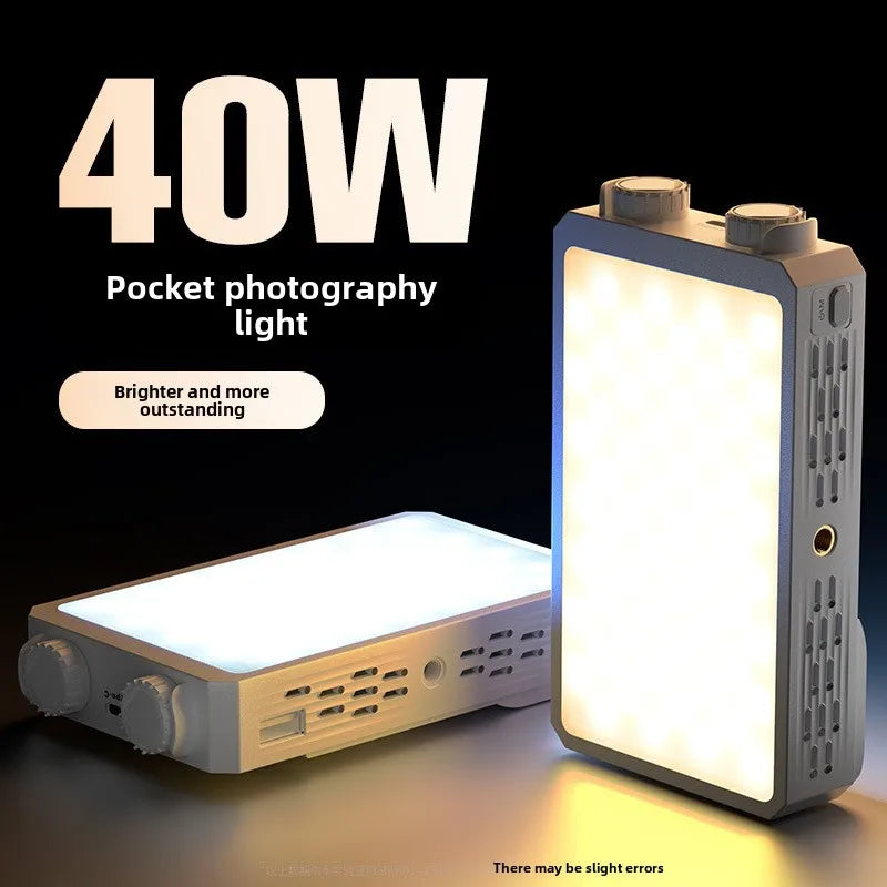 Portable LED Video Light – Rechargeable Fill Light