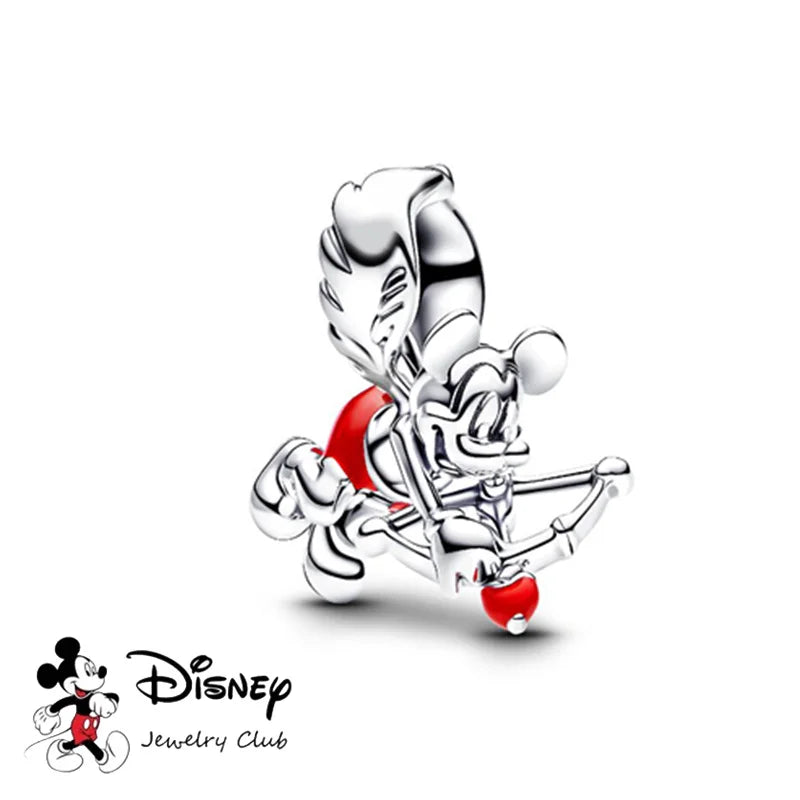 Disney Charm Beads Bracelet – Mickey & Stitch Style