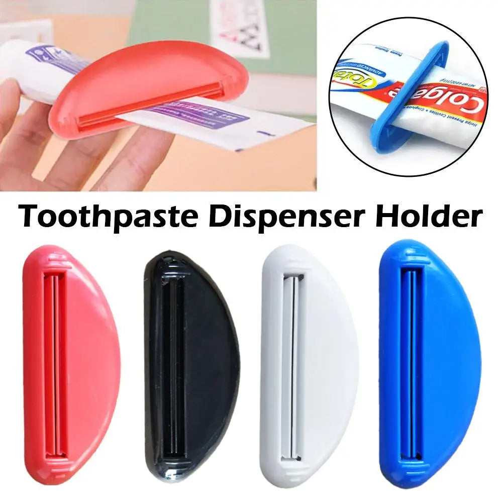 Manual Toothpaste Tube Squeezer - Multi-Purpose Cream & Paste Dispenser Clip
