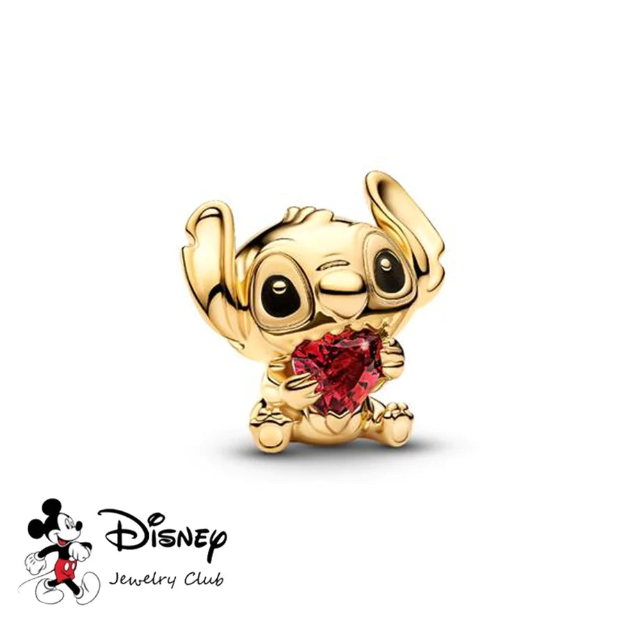 Disney Charm Beads Bracelet – Mickey & Stitch Style