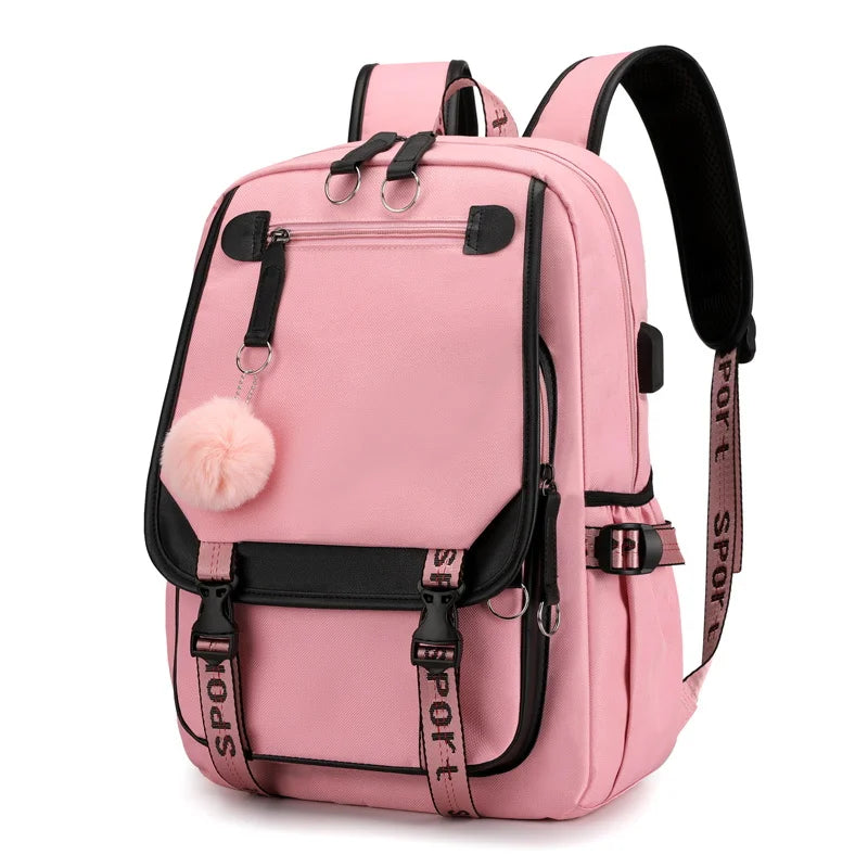 Kawaii School Backpack - Harajuku Fashion Bag for Boys & Girls