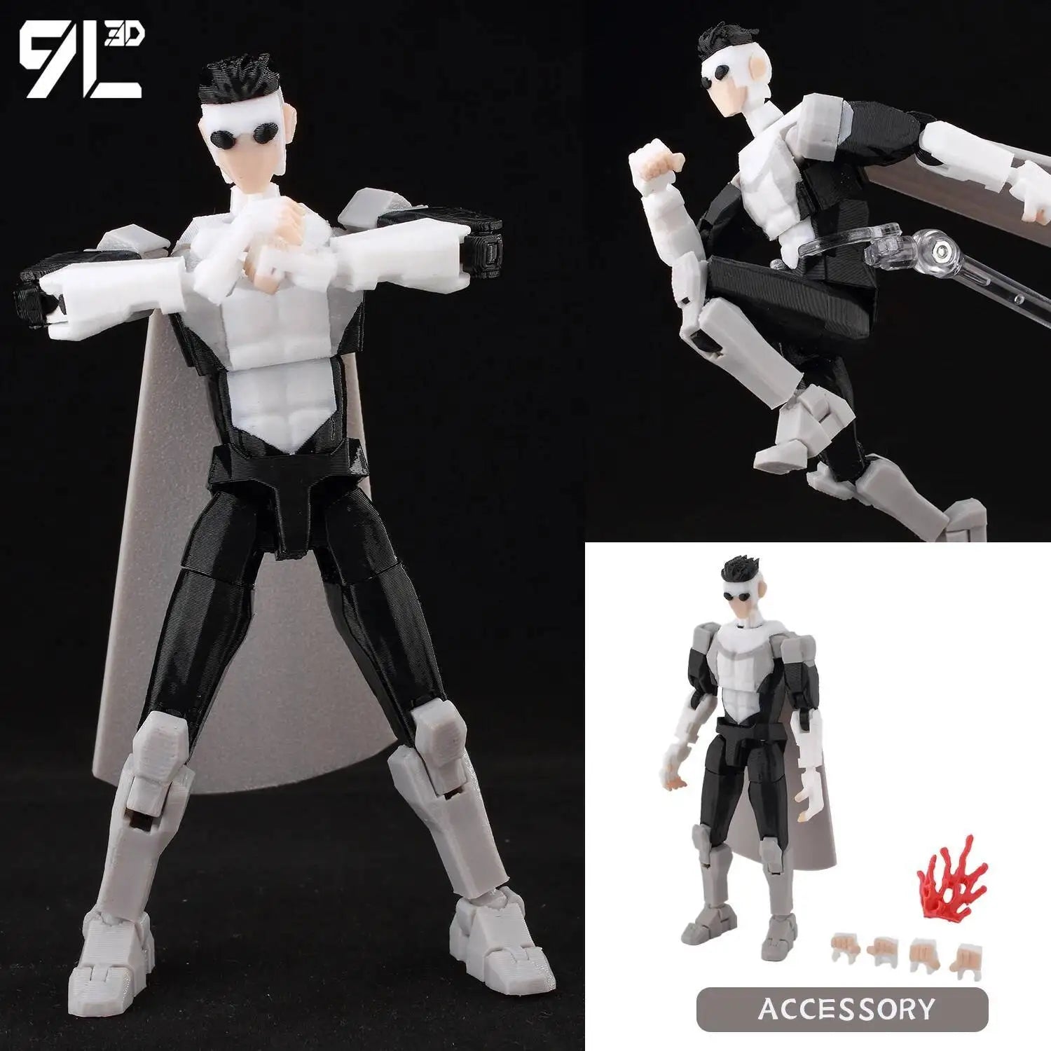 Batman Superman Action Figure – Poseable Hero Toy