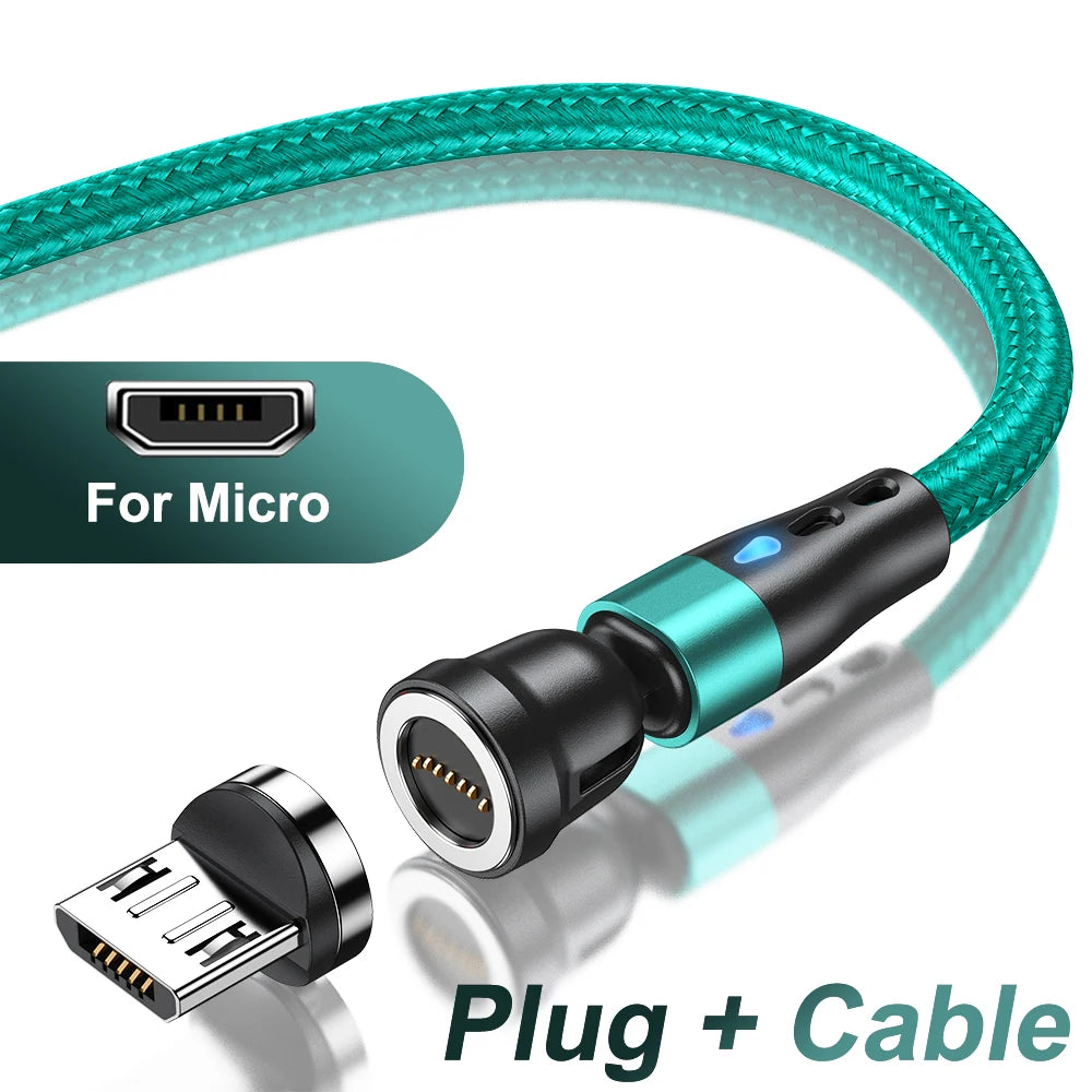 AUFU 7Pin 5A Magnetic Type-C Fast Charging Cable