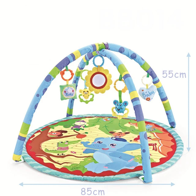 Educational Fitness Frame for Children – Play Mat & Crawling Activity Rug