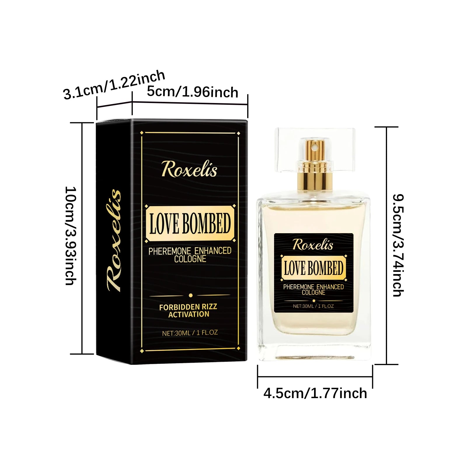 Pheromone Cologne for Men - Fresh Business Gentleman Fragrance to Attract Women (Eau de Toilette)