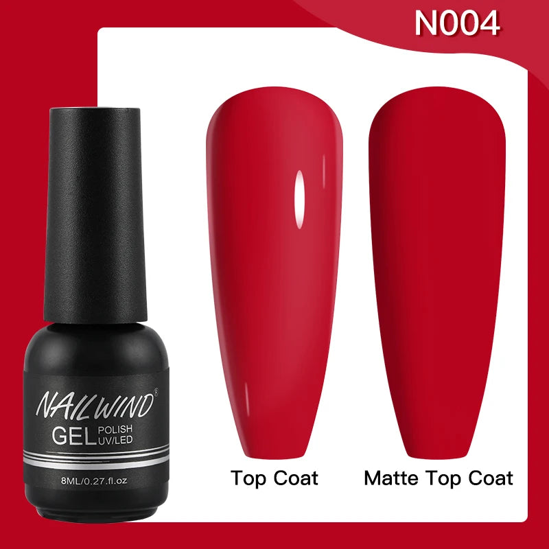 ROSALIND Gel Nail Polish 8ml - Semi-Permanent UV Gel, Solid Color, Salon Quality