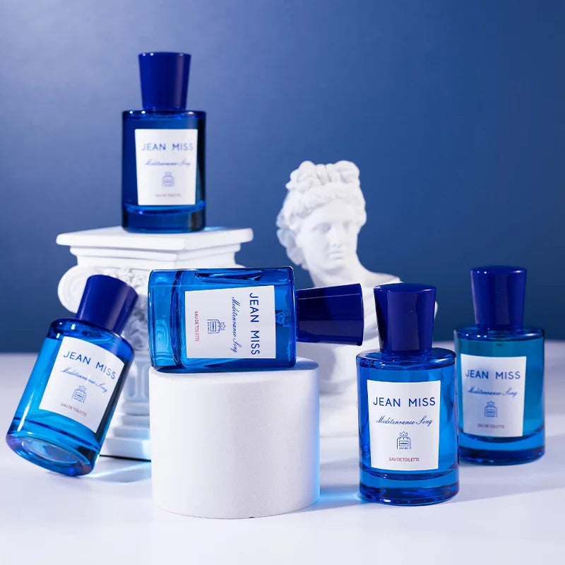 Blue Mediterranean Fruity Perfume - Fresh Unisex Fragrance (50ml)
