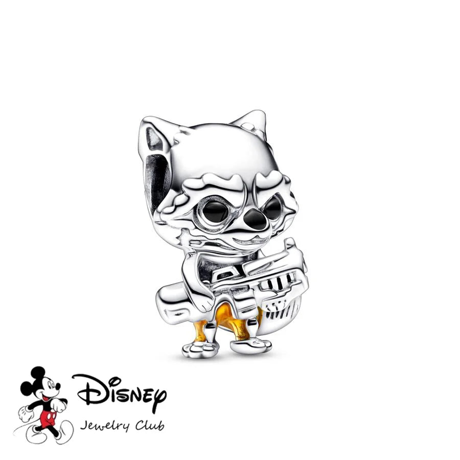 Disney Charm Beads Bracelet – Mickey & Stitch Style