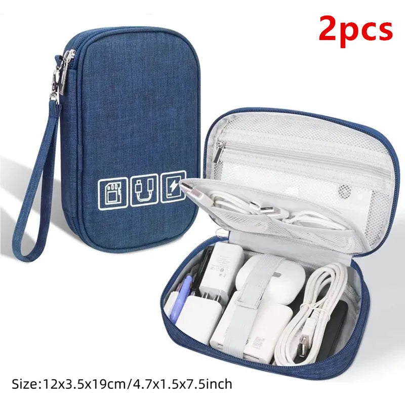 Waterproof Cable Storage Bag – Digital Electronics Organizer