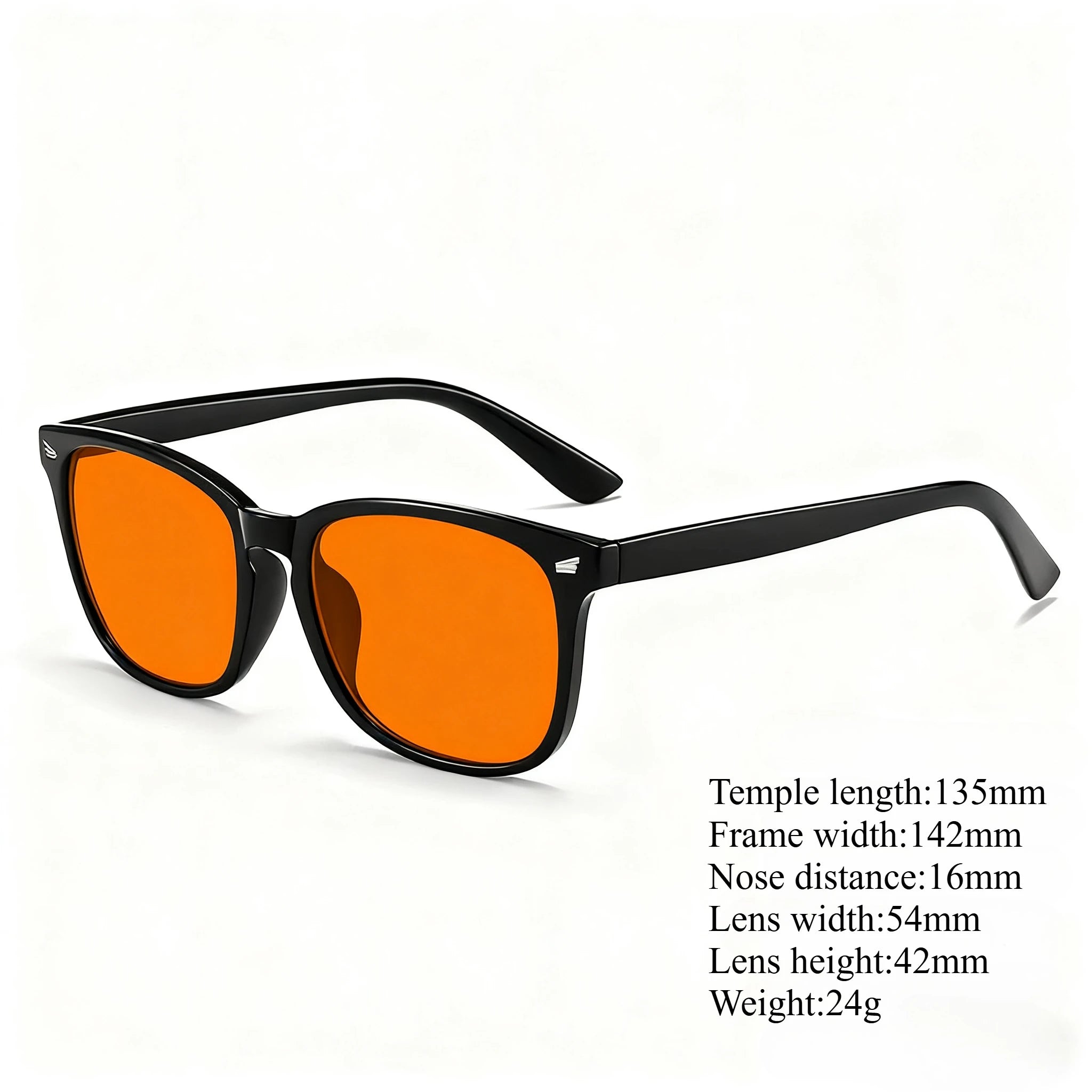 Red Lens Blue Light Blocking Glasses - Sleep & Eye Strain Relief