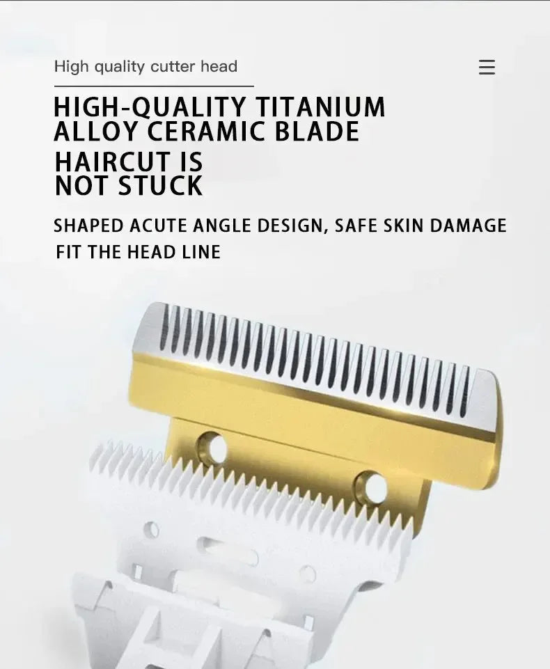 Professional Pet Grooming Clippers - Cordless Rechargeable for Dogs, Cats & Rabbits