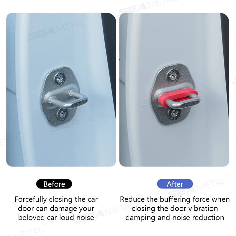 🔇 SILENCE THE SLAM! Car Door Shock Absorber - Stop Annoying Your Neighbors 🚗