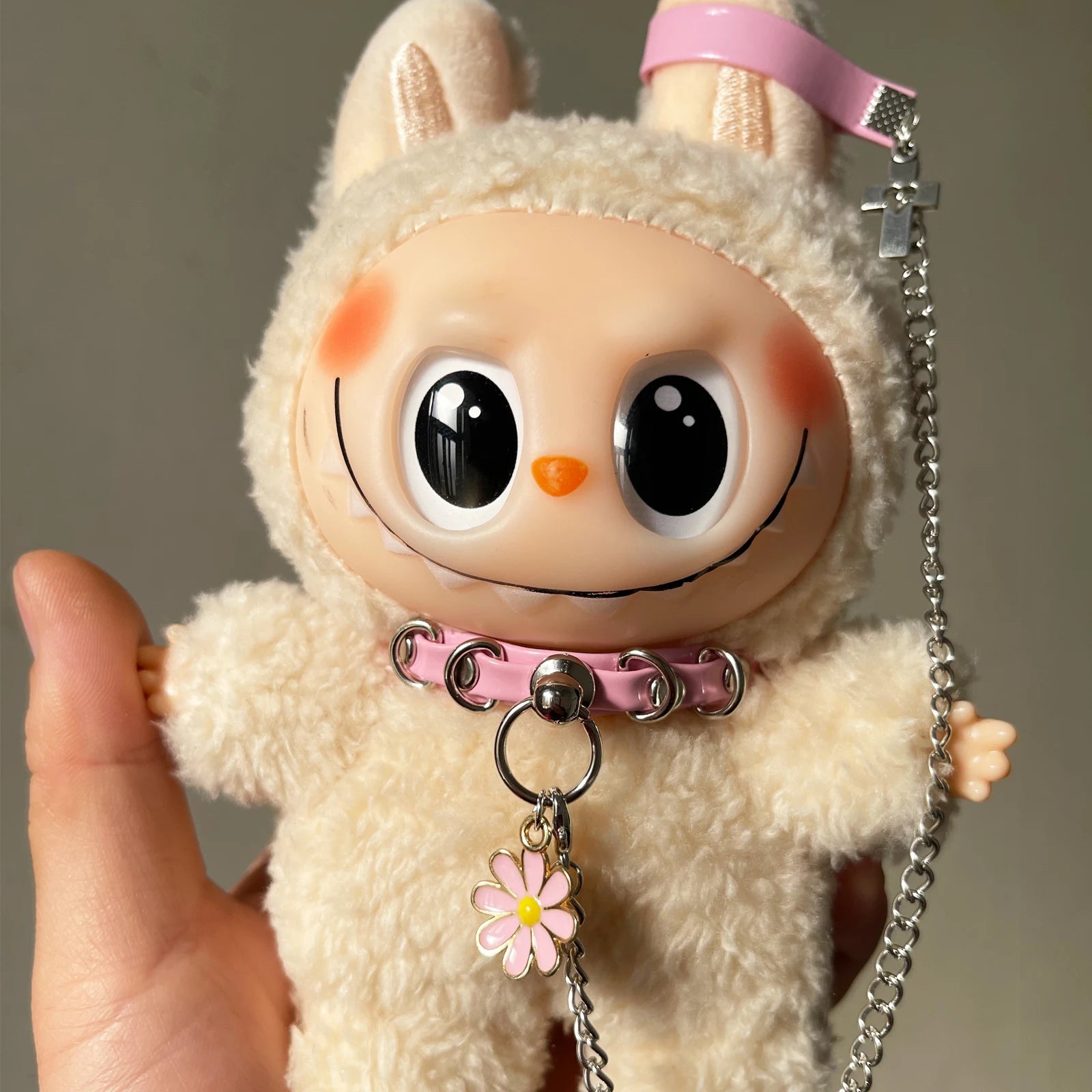 Labubu Doll Necklace – Cotton Doll Accessories