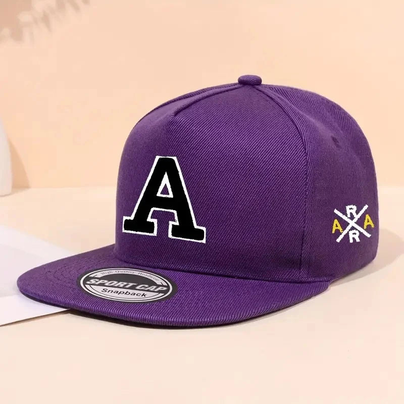 Letter Embroidered Baseball Cap - Adjustable Hip-Hop Sun Hat for Outdoor, Beach & City Wear