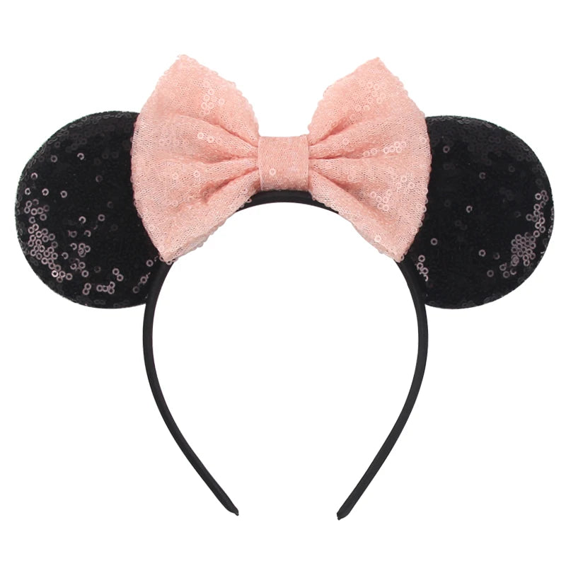 Disney Minnie Mouse Ear Hairband – Princess Party Gift for Girls & Disney Fans