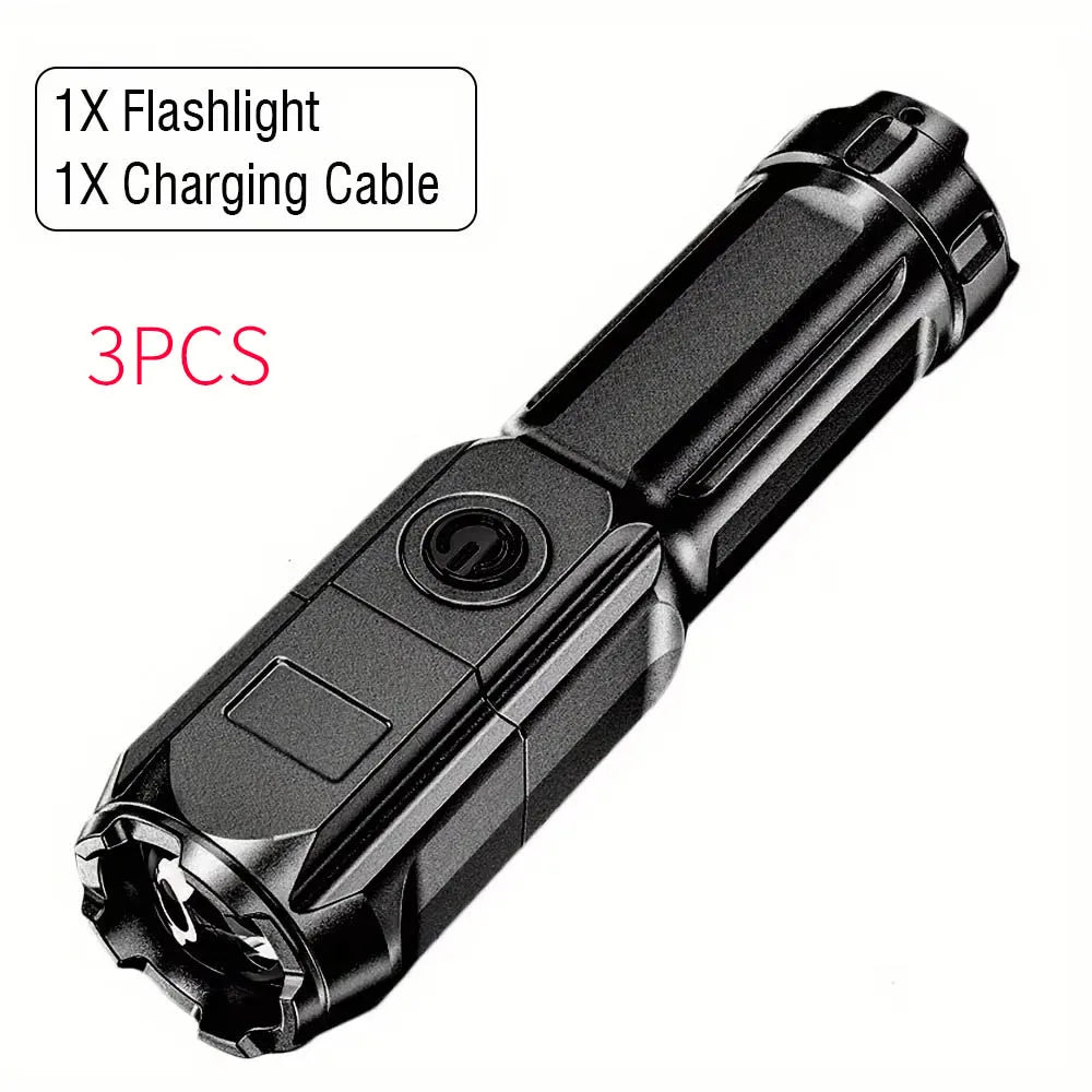UV Flashlight 395nm - Portable Ultraviolet Blacklight Torch for Pet Urine Detection & Scorpions