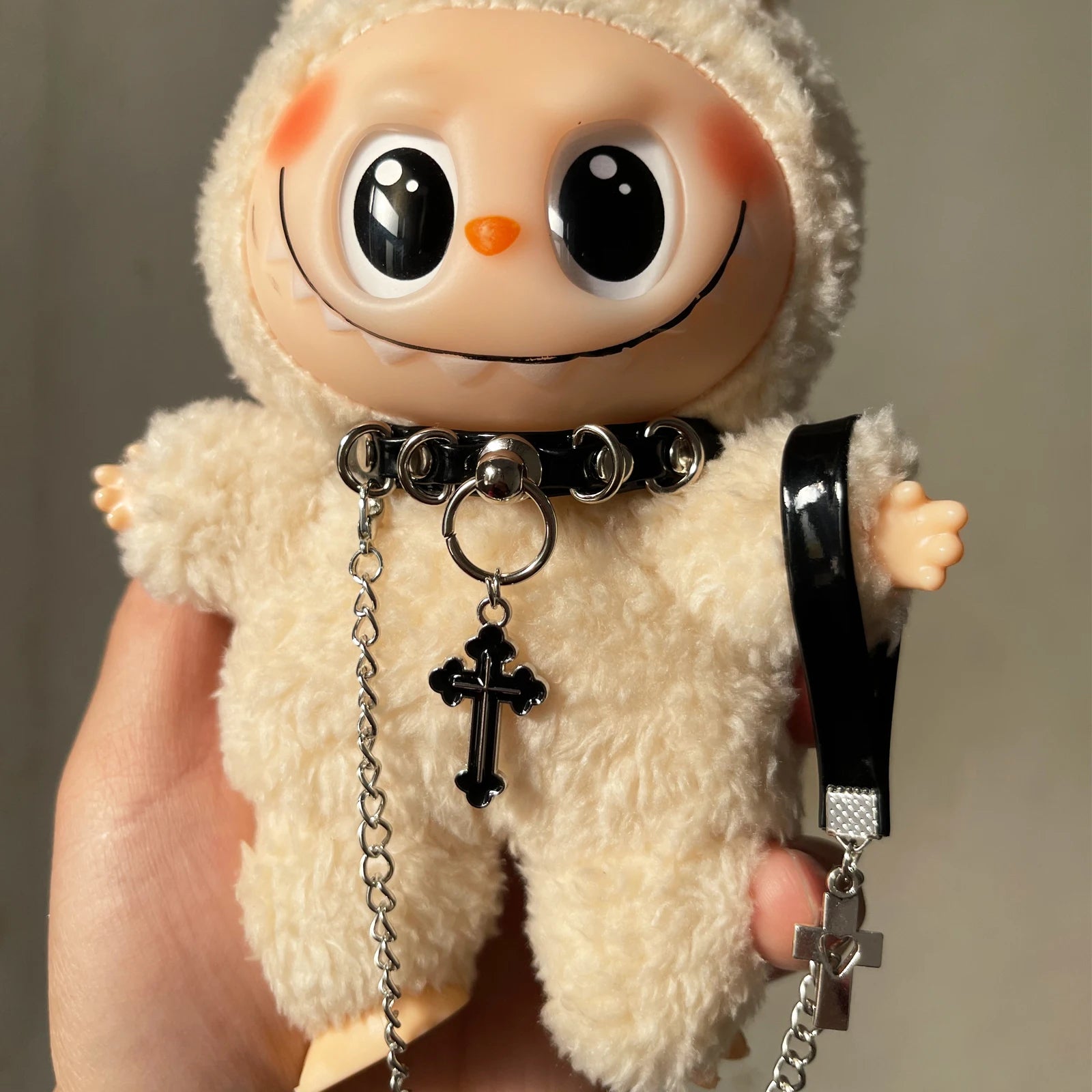 Labubu Doll Necklace – Cotton Doll Accessories