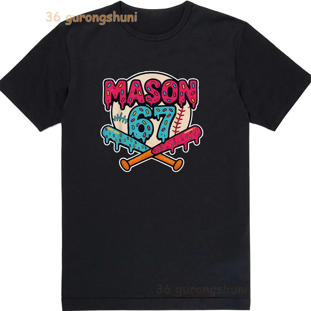 Kids '67' Graphic T-Shirt - Unisex Cotton Tee for Boys & Girls (Ages 2-12)