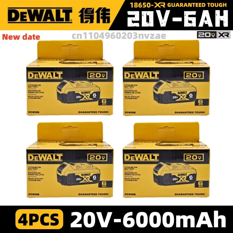 🔋 BATTERY BLOWOUT! 100% Original DeWalt 20V 6.0Ah Battery - High Performance Lithium-Ion Power