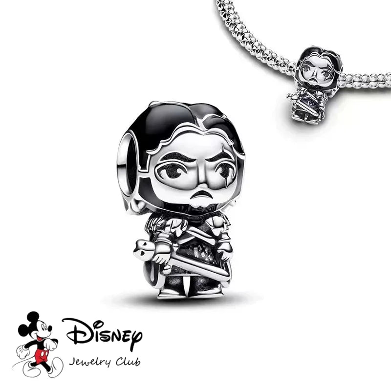 Disney Charm Beads Bracelet – Mickey & Stitch Style