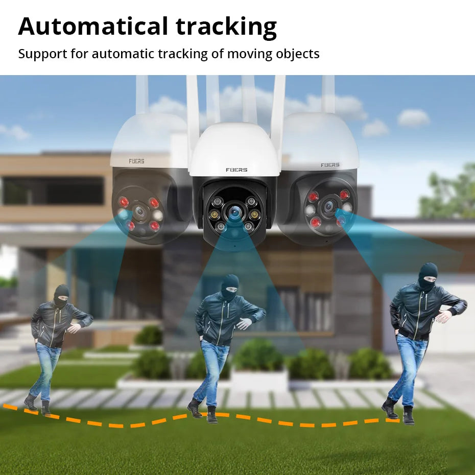 Tuya Smart Outdoor Security Camera – AI Detection