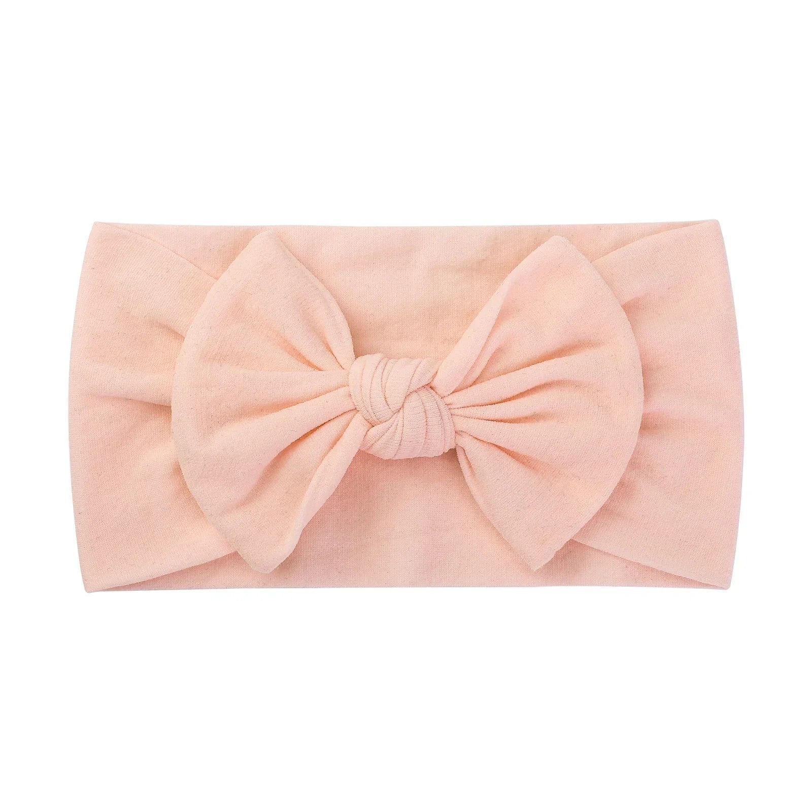 Baby Nylon Headscarf – Handmade Flower Elastic Headband for Newborns Ages 0–1