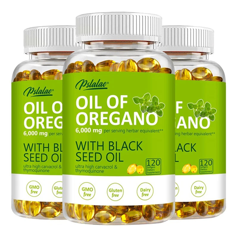 Oregano Oil Immune & Antioxidant Support Supplement