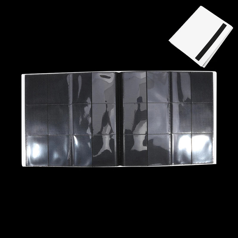 Trading Card Binder – 4/9/12 Pocket Portable Storage for Pokemon, Baseball & Sports Cards