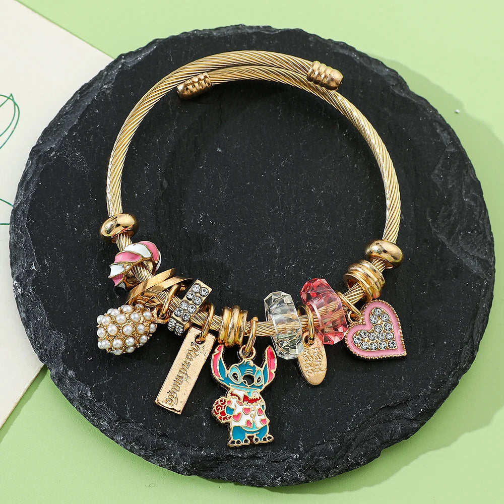 Disney Stitch Cartoon Wristband – Kids Bracelet