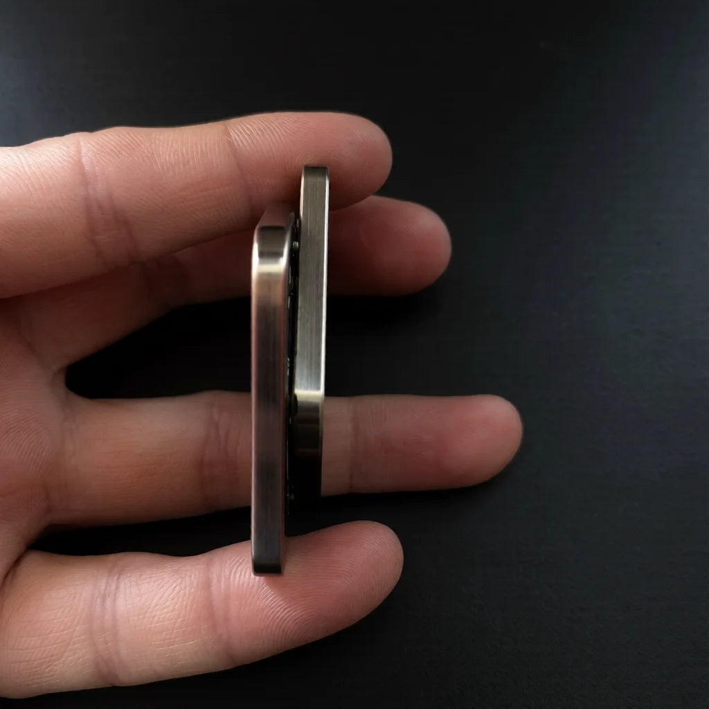 Magnetic EDC Push Slider – Metal Anti-Stress Fidget Toy for Adults