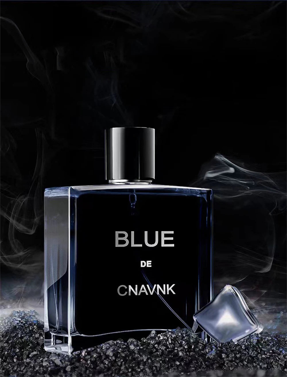 Fresh Floral Men's Cologne - Pheromone Eau de Parfum with Long-Lasting Natural Scent (100ml)
