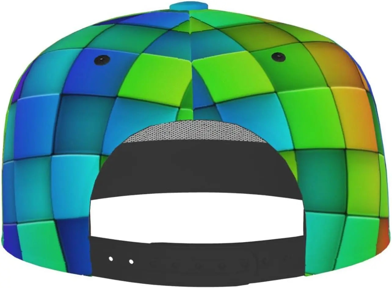 Casual Baseball Cap - Adjustable Snapback Hip-Hop Trucker Hat for Dance & Hiking