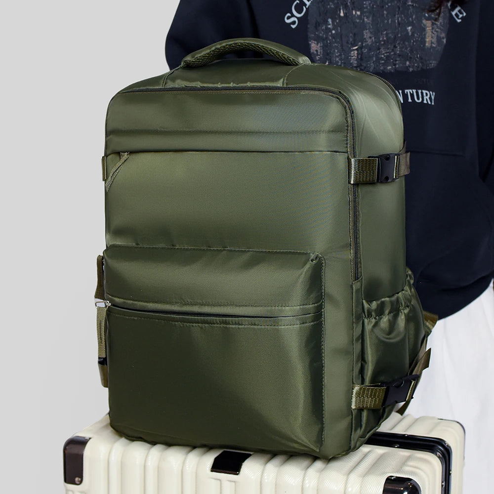 Business Travel Backpack - Large Capacity Luggage Bag for Men & Women