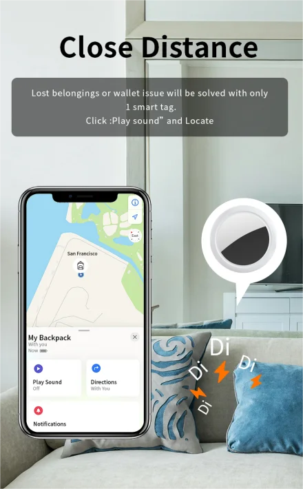 🔍 NEVER LOSE ANYTHING AGAIN! Mini Bluetooth Tracker - Find Keys, Pets, Kids in Seconds 📍