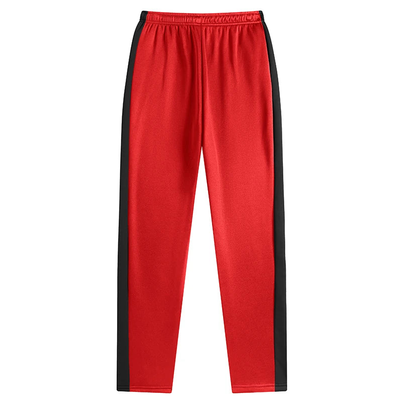 Men's Colorblock Athletic Joggers - Warm Workout Sweatpants