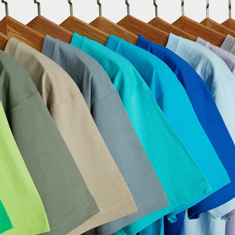 Loose Cotton T-Shirt Couple Fashion Trend Tee