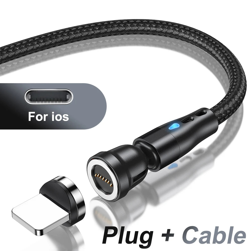 AUFU 7Pin 5A Magnetic Type-C Fast Charging Cable