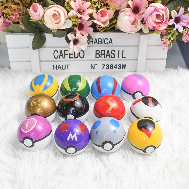 Pokemon Pokeball Figure Set – Anime Model Toys