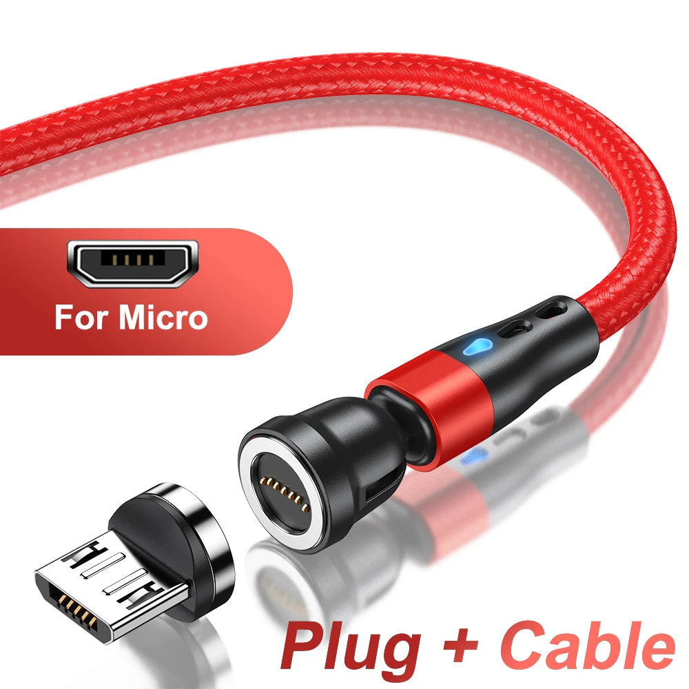 AUFU 7Pin 5A Magnetic Type-C Fast Charging Cable
