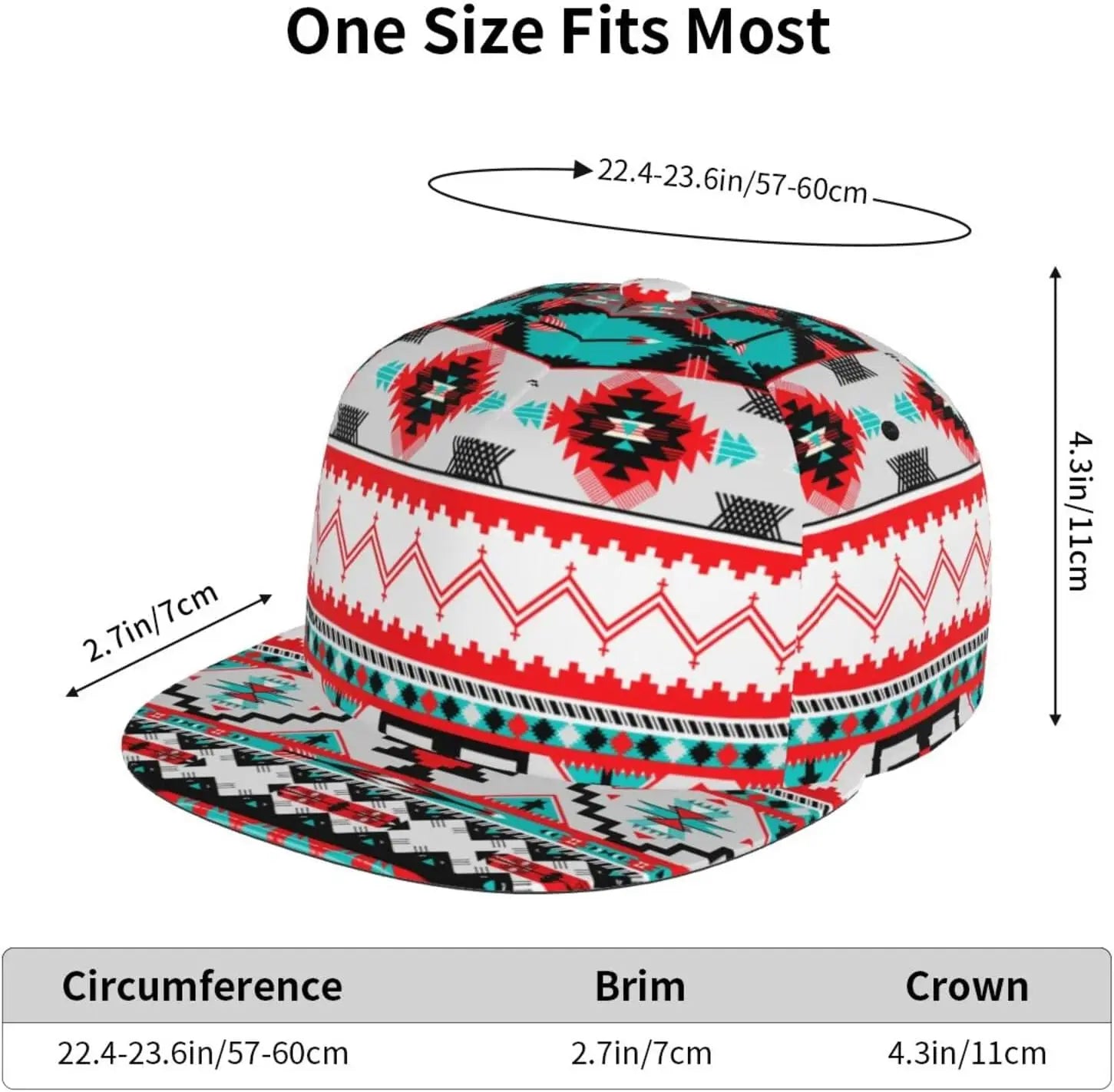 Casual Baseball Cap - Adjustable Snapback Hip-Hop Trucker Hat for Dance & Hiking