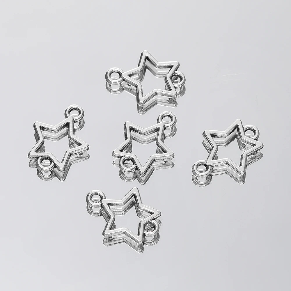Metal Alloy Bow Charms – DIY Pendant for Jewelry Making