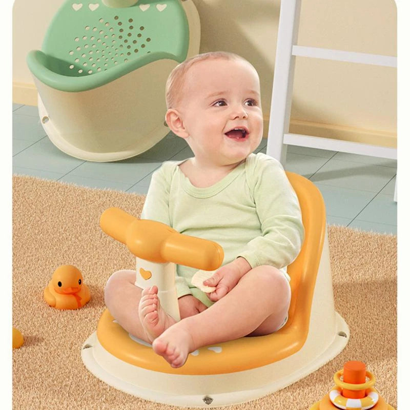 Portable Baby Shower Seat for Newborns &Toddlers