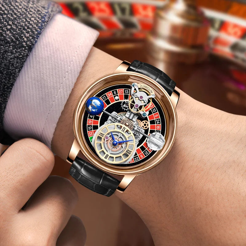 Haemmer Men's Luxury Watch - Sapphire Glass Quartz Waterproof Business Watch