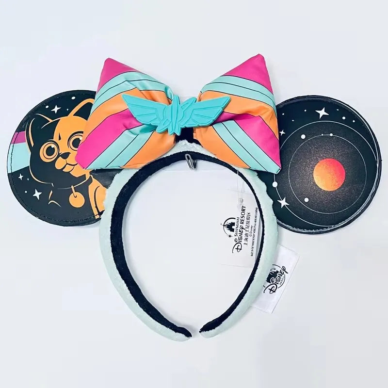 Disney Mickey Ears Headband – Minnie Sequin Party Hairband for Women & Girls