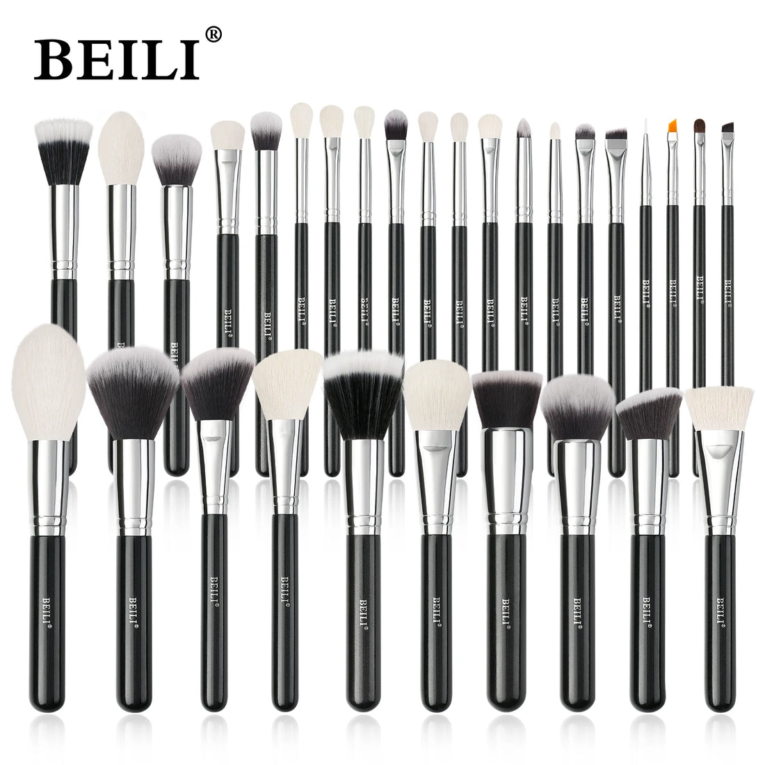 Professional Foundation & Eyeshadow Brush Kit for Makeup