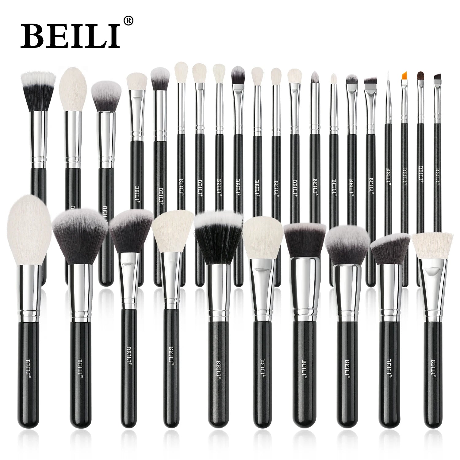 Professional Foundation & Eyeshadow Brush Kit for Makeup