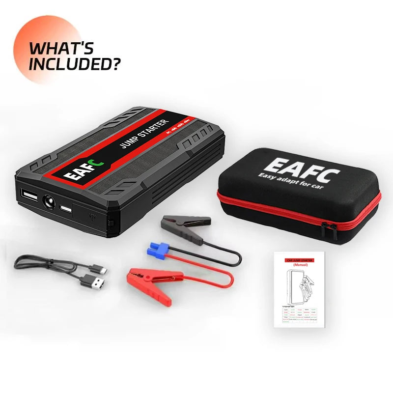 🚨 NEVER GET STRANDED AGAIN! 600A Jump Starter - Your Pocket-Sized Tow Truck 🔋
