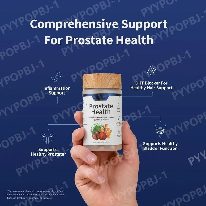 Saw Palmetto Prostate Health Supplement for Men - Urinary Tract & Vitality Support