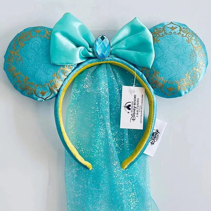 Disney Mickey Ears Headband – Minnie Sequin Party Hairband for Women & Girls